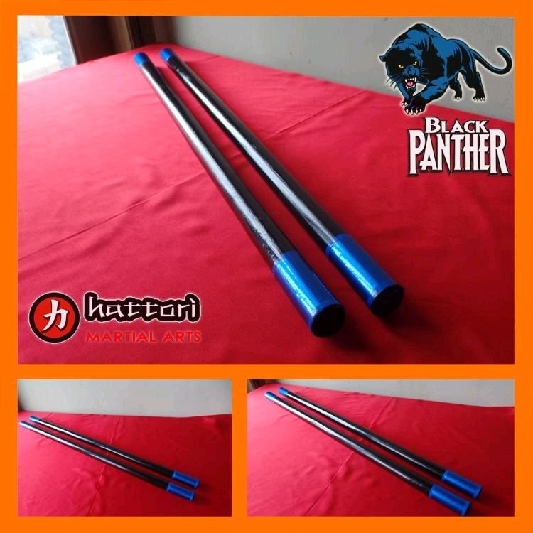 Stick Arnis Eskrima Rotan Black Panther Varian 2
