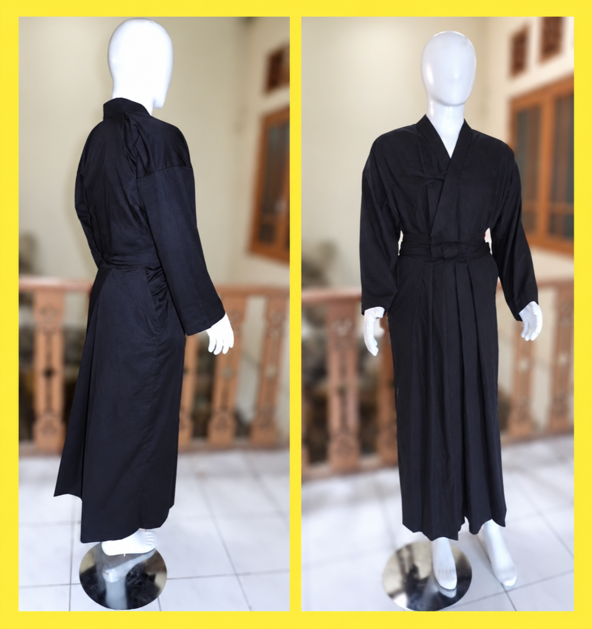 Hakama Keiko-Gi Hitam
